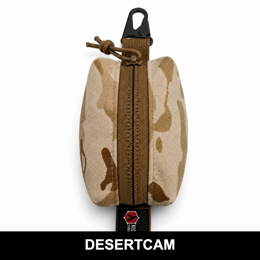 Recycled Firefighter Hot Shot - Commander - Keychain Pouch — product view 25