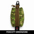 Recycled Firefighter Hot Shot - Commander - Keychain Pouch — product view 29