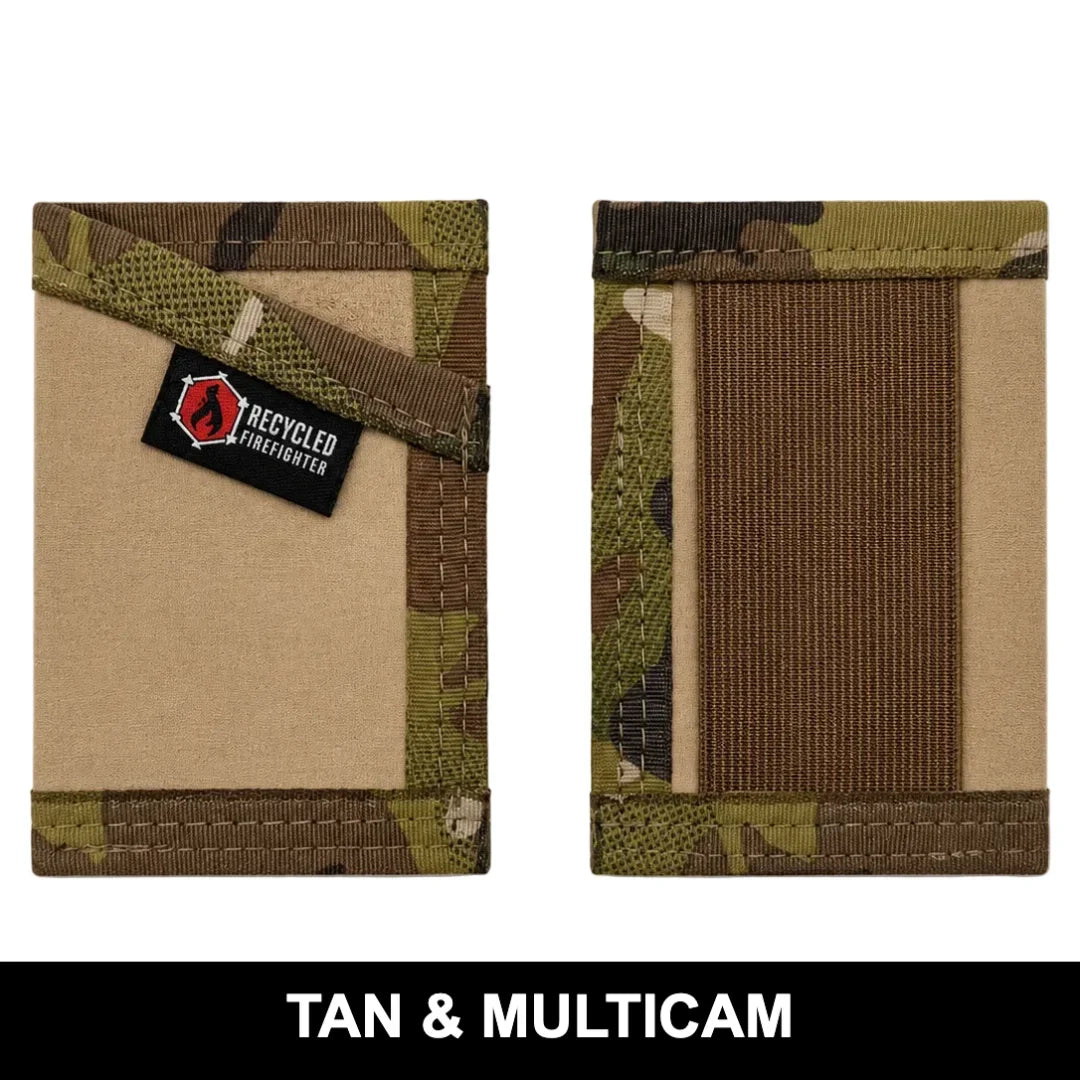 Recycled Firefighter Sergeant Wallet - Combat Boot Leather Edition — product view 20