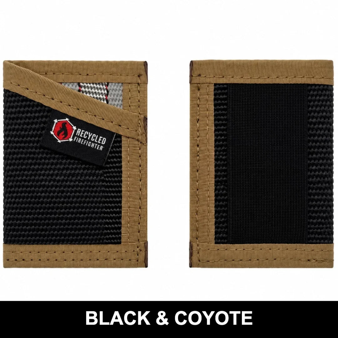 Recycled Firefighter Sergeant Wallet - Firehose Edition — product view 39