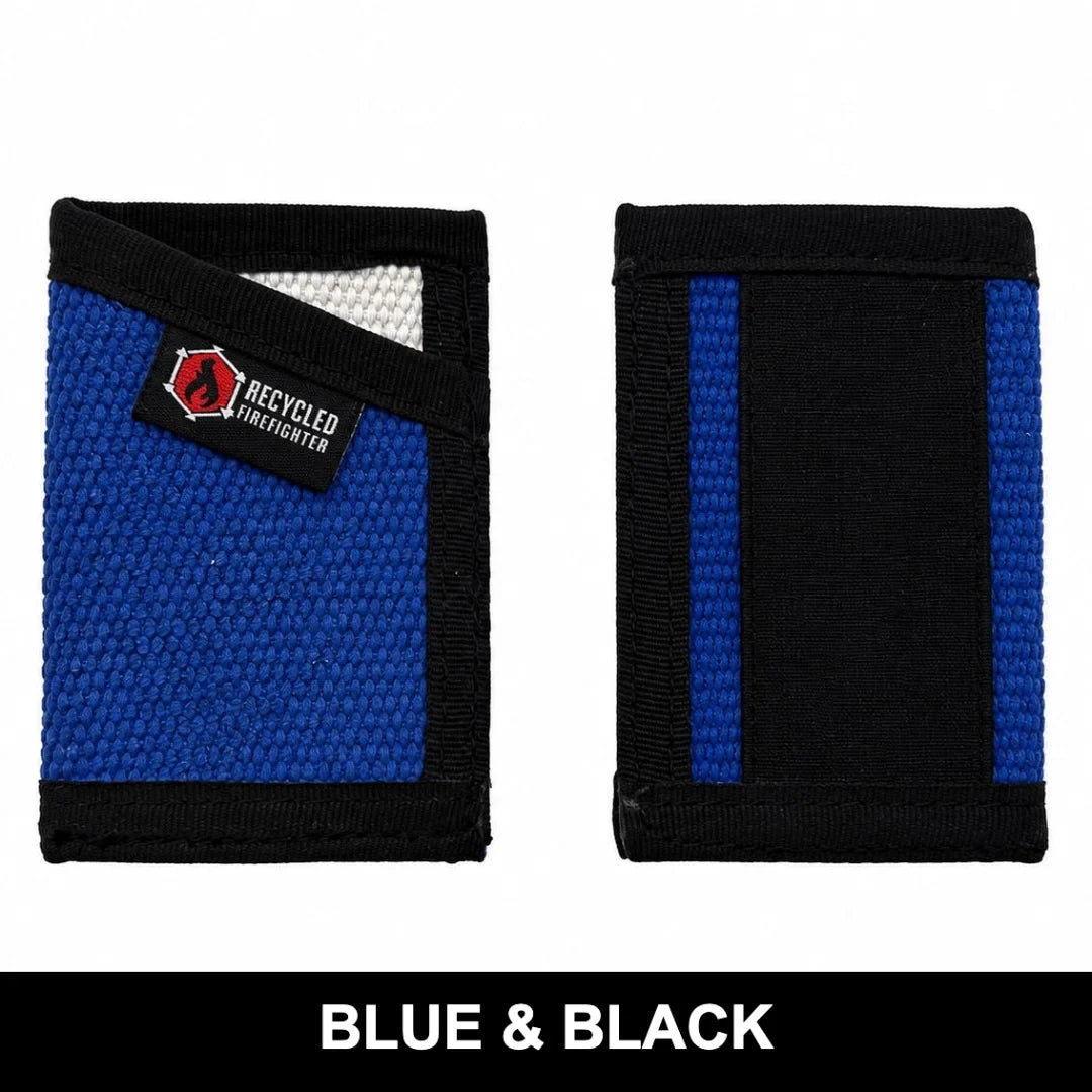 Recycled Firefighter Sergeant Wallet - Firehose Edition — product view 31