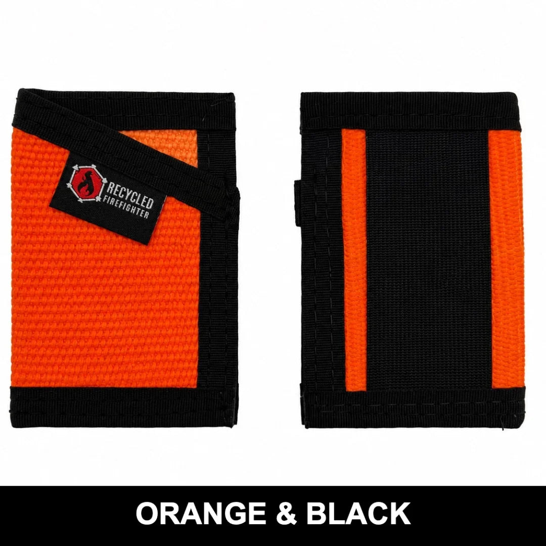 Recycled Firefighter Sergeant Wallet - Firehose Edition — product view 27