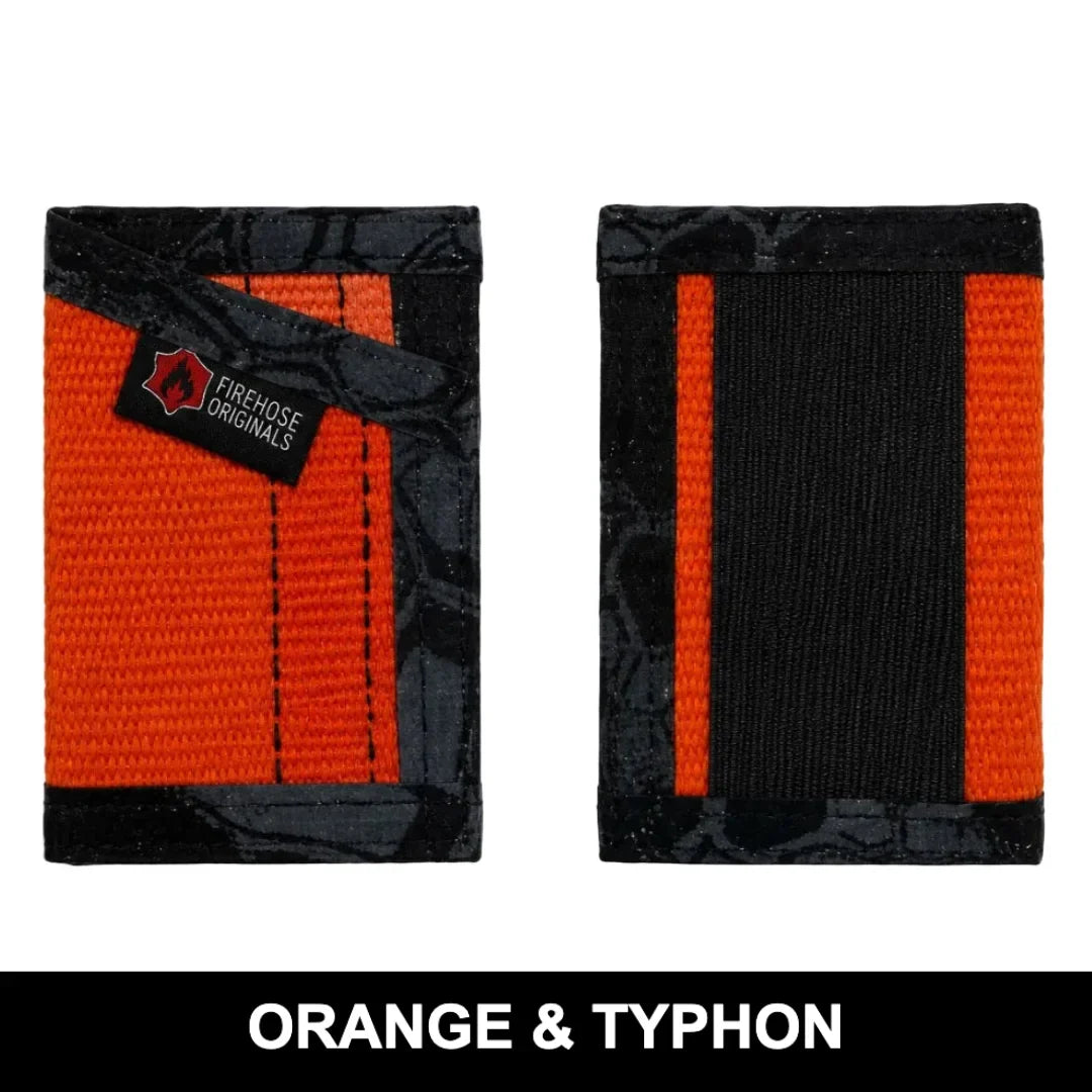 Recycled Firefighter Sergeant Wallet - Firehose Edition — product view 52