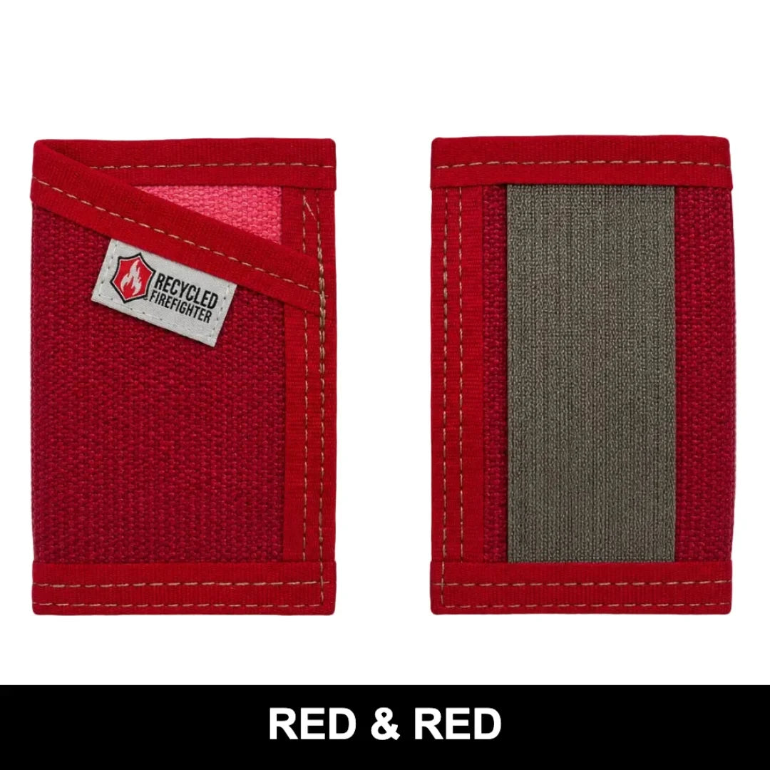 Recycled Firefighter Sergeant Wallet - Firehose Edition — product view 53