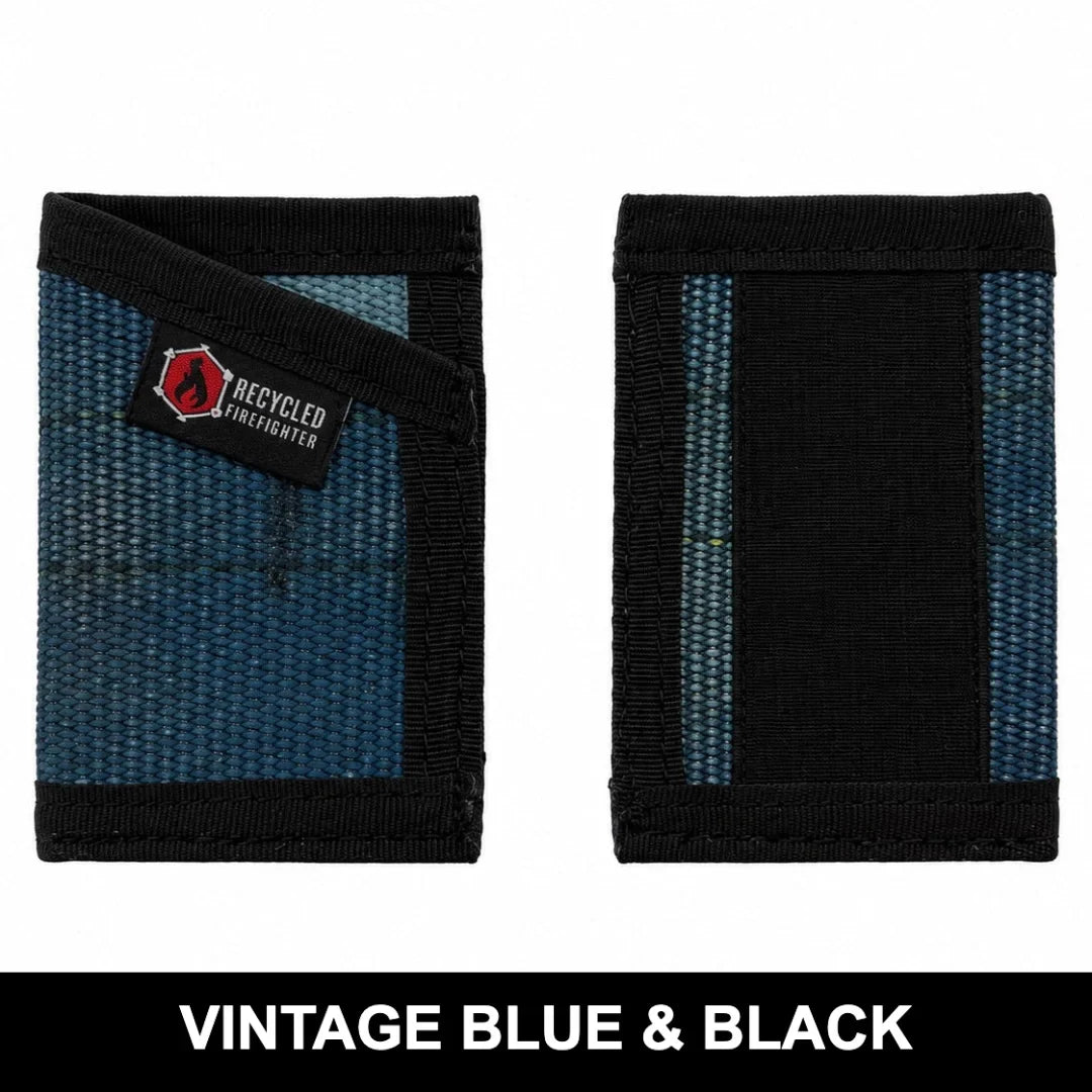 Recycled Firefighter Sergeant Wallet - Firehose Edition — product view 28