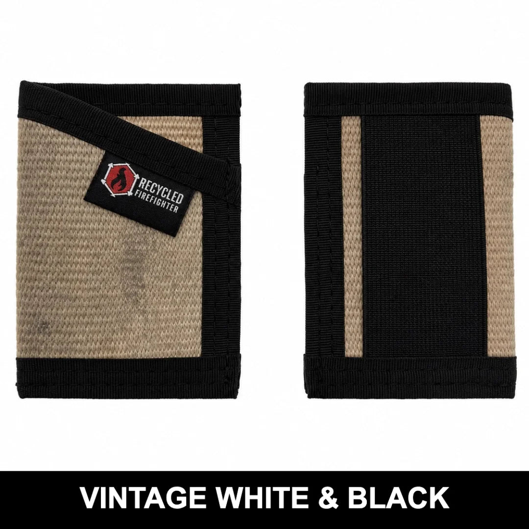 Recycled Firefighter Sergeant Wallet - Firehose Edition — product view 50