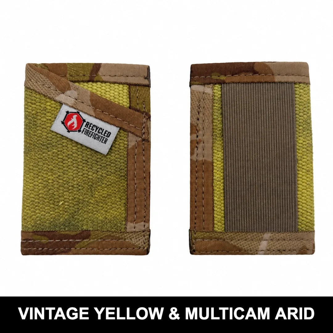 Recycled Firefighter Sergeant Wallet - Firehose Edition — product view 63