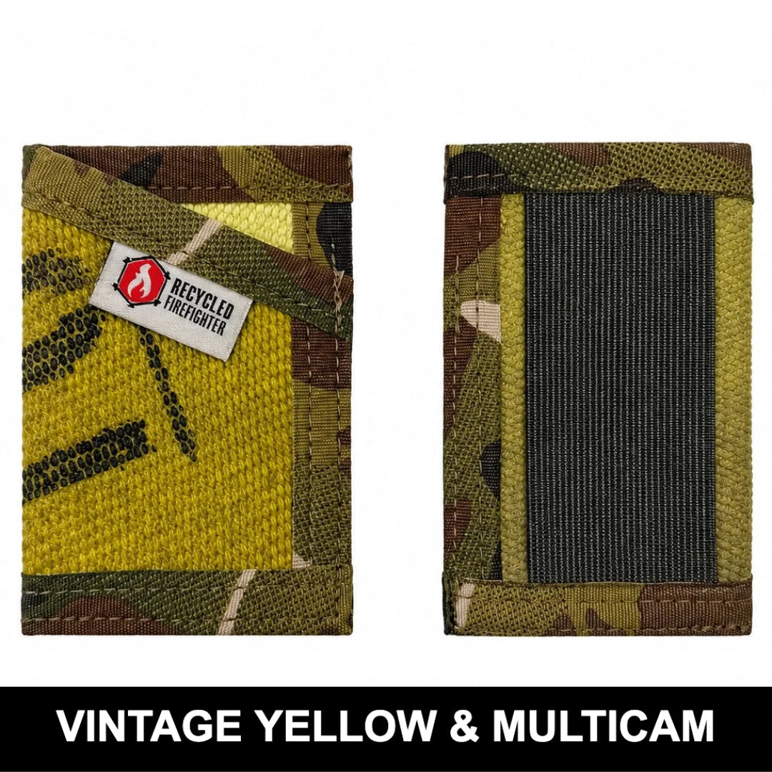 Recycled Firefighter Sergeant Wallet - Firehose Edition — product view 25