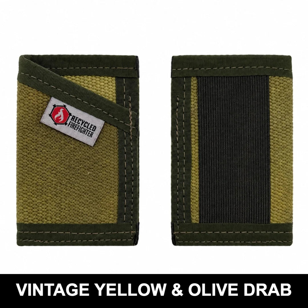Recycled Firefighter Sergeant Wallet - Firehose Edition — product view 48