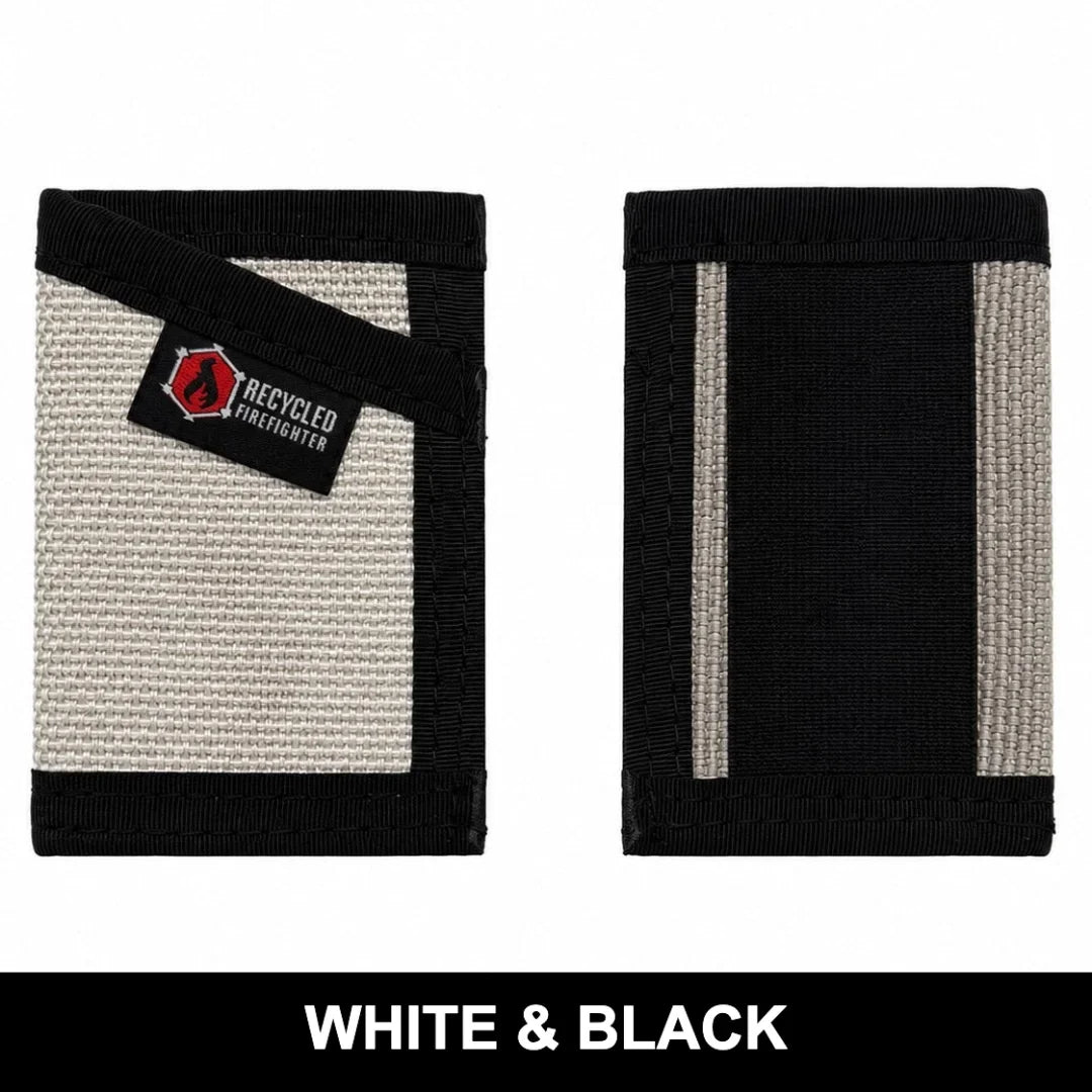 Recycled Firefighter Sergeant Wallet - Firehose Edition — product view 33