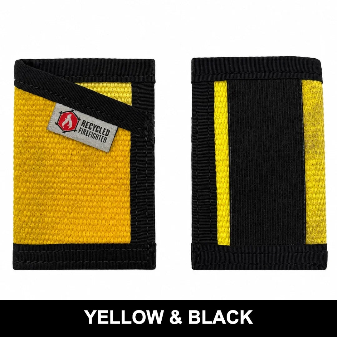 Recycled Firefighter Sergeant Wallet - Firehose Edition — product view 38