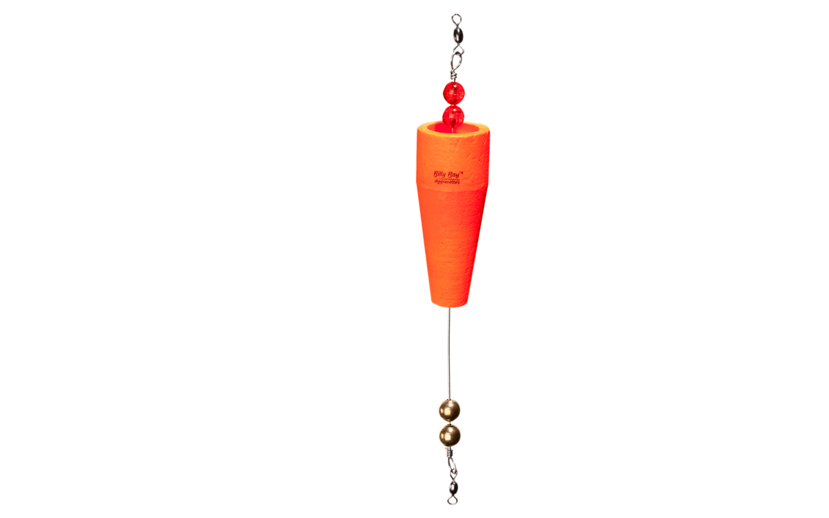 Billy Bay Brass Weighted Click Clackers — 3" / Red / 1