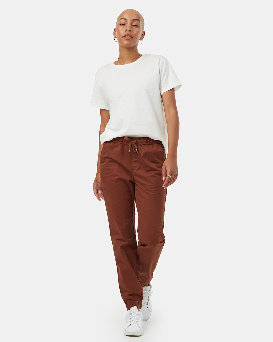 Tentree Women's Pacific Jogger - Sepia