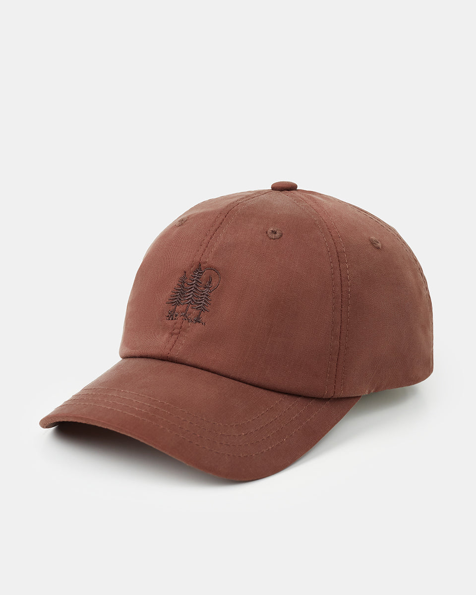 Tentree Golden Spruce Forest Peak Hat - Sepia