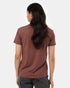 Tentree Women's Peru Embroidered Llama T-Shirt - Mesa Red