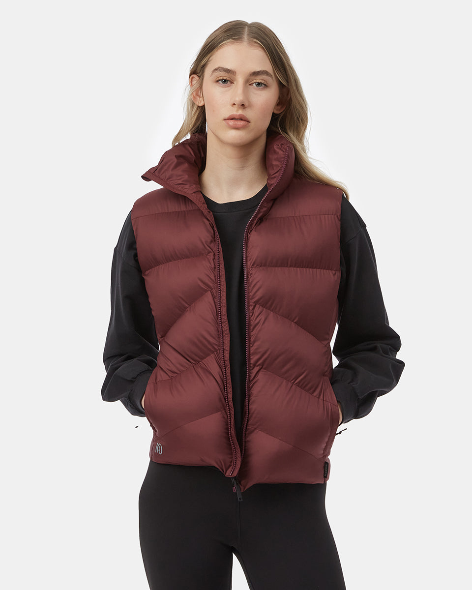 Tentree Women's Boulder Vest - Fig