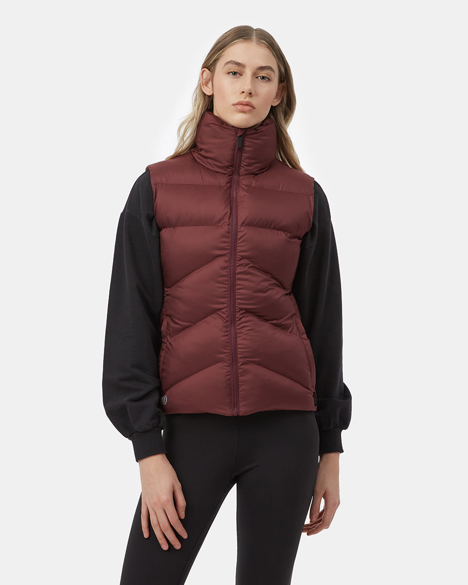 Tentree Women's Boulder Vest - Fig