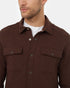 Tentree Men's Quilted Colville Overshirt - Dark Oak