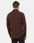 Tentree Men's Quilted Colville Overshirt - Dark Oak