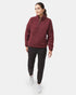 Tentree Women's Ecoloft Half Zip - Fig