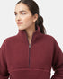 Tentree Women's Ecoloft Half Zip - Fig