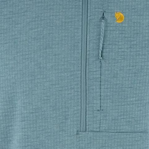 Fjallraven Bergtagen Mid Layer Half-Zip - Men's - Nimbus Blue