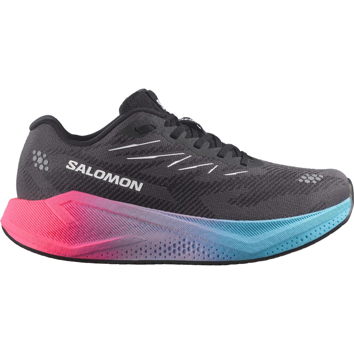Salomon Aero Blaze 4 Gradient Road-Running Shoes - Women's - Black/White/Knockout Pink