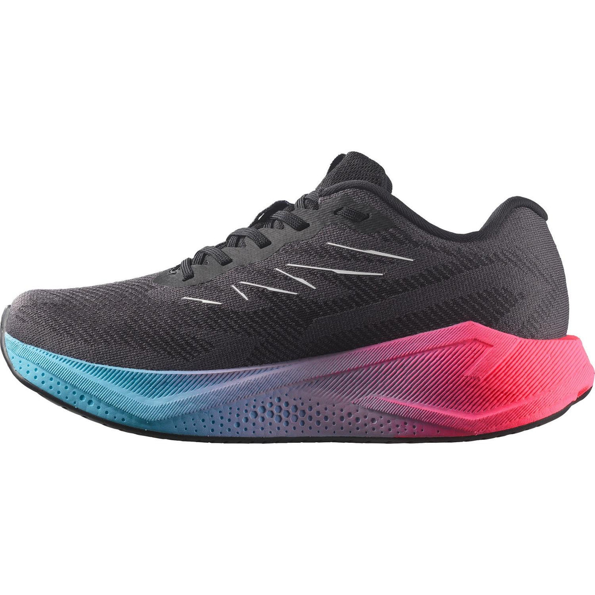 Salomon Aero Blaze 4 Gradient Road-Running Shoes - Women's - Black/White/Knockout Pink