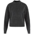 Fjallraven Ovik Solid Jacquard Knit Sweater - Women's - Dark Grey