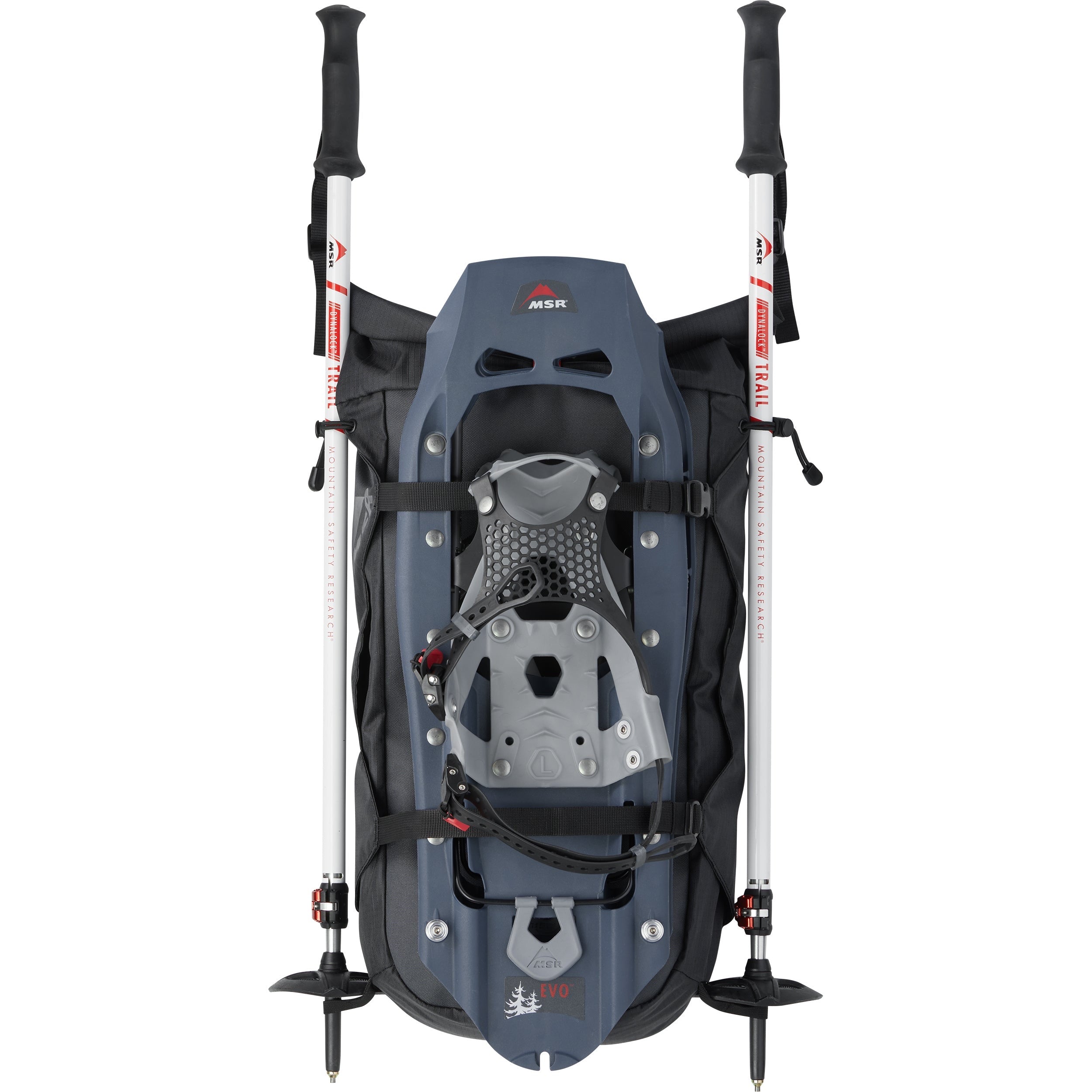 MSR Evo Trail Snowshoe Kit - Midnight - MSR Evo Trail Snowshoe Kit - Midnight