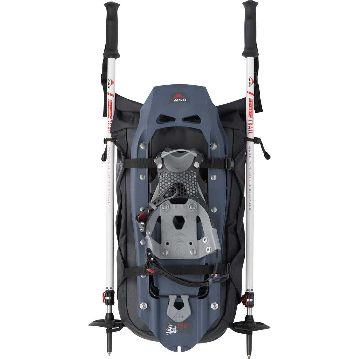 MSR Evo Trail Snowshoe Kit - Midnight - MSR Evo Trail Snowshoe Kit - Midnight