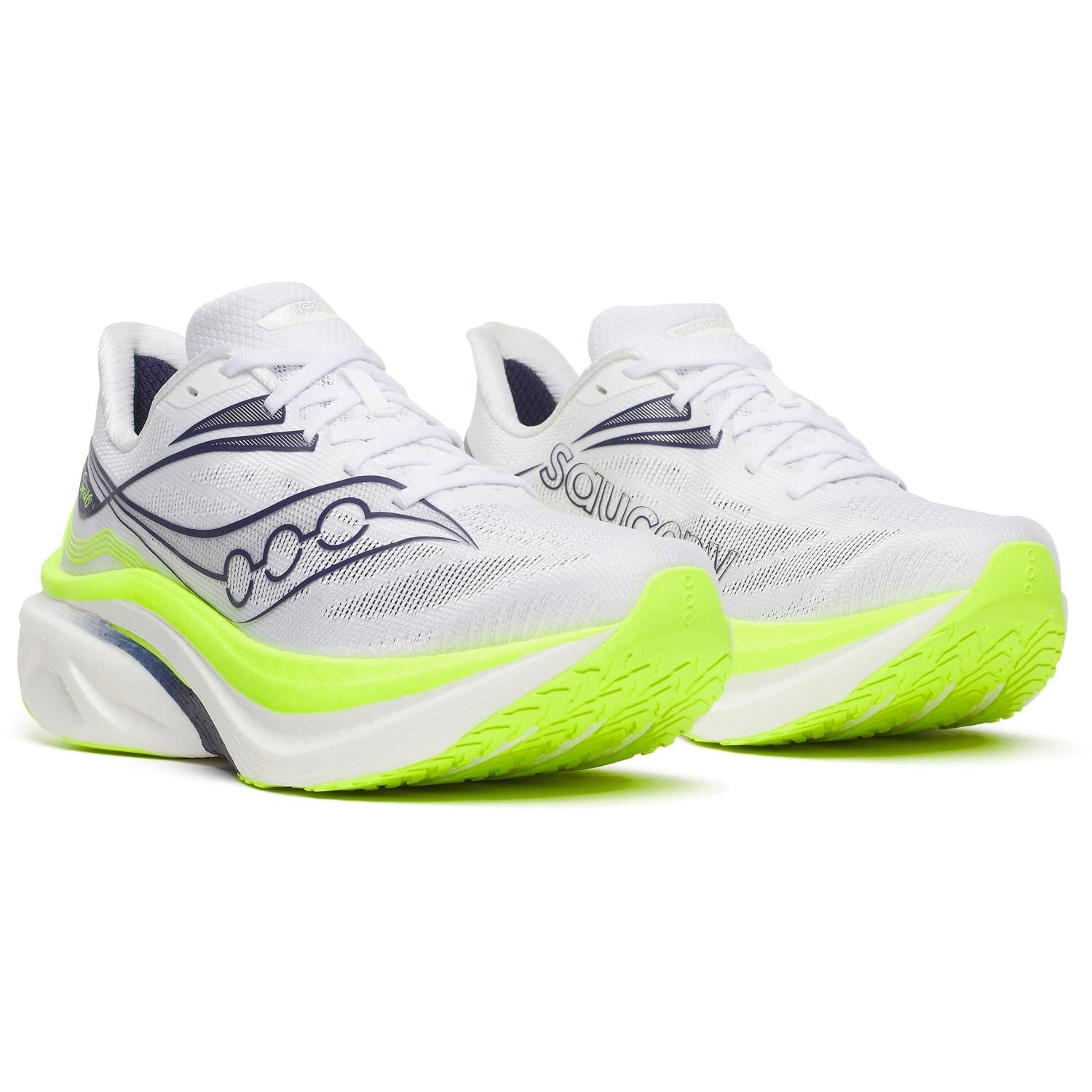 Saucony Endorphin Speed 6 Road-Running Shoes - Men's - White/Citron