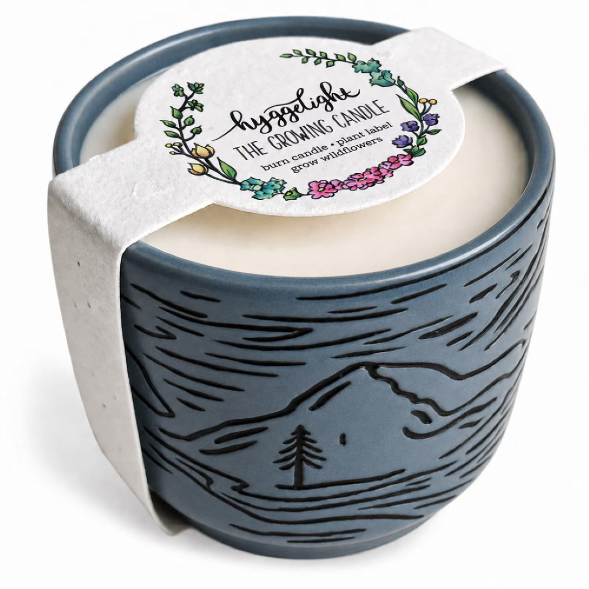 Hyggelight- The Growing Candle Seasonal Candle - Rosemary/Sage