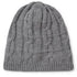 Sealskinz Blakeney Waterproof Cold Weather Cable Knit Beanie Hat - Grey