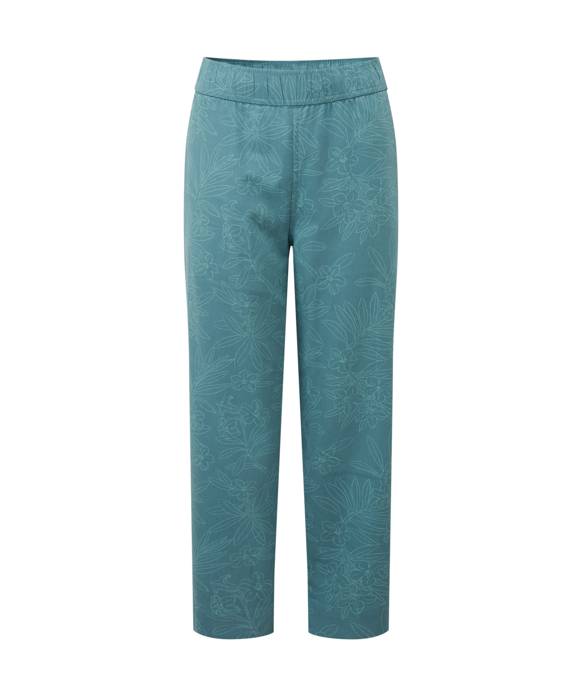 Sherpa Adventure Gear Palmo Ankle Pull-On Pants - Women's - Hydra Floral - Sherpa Adventure Gear Palmo Ankle Pull-On Pants - Women's - Hydra Floral