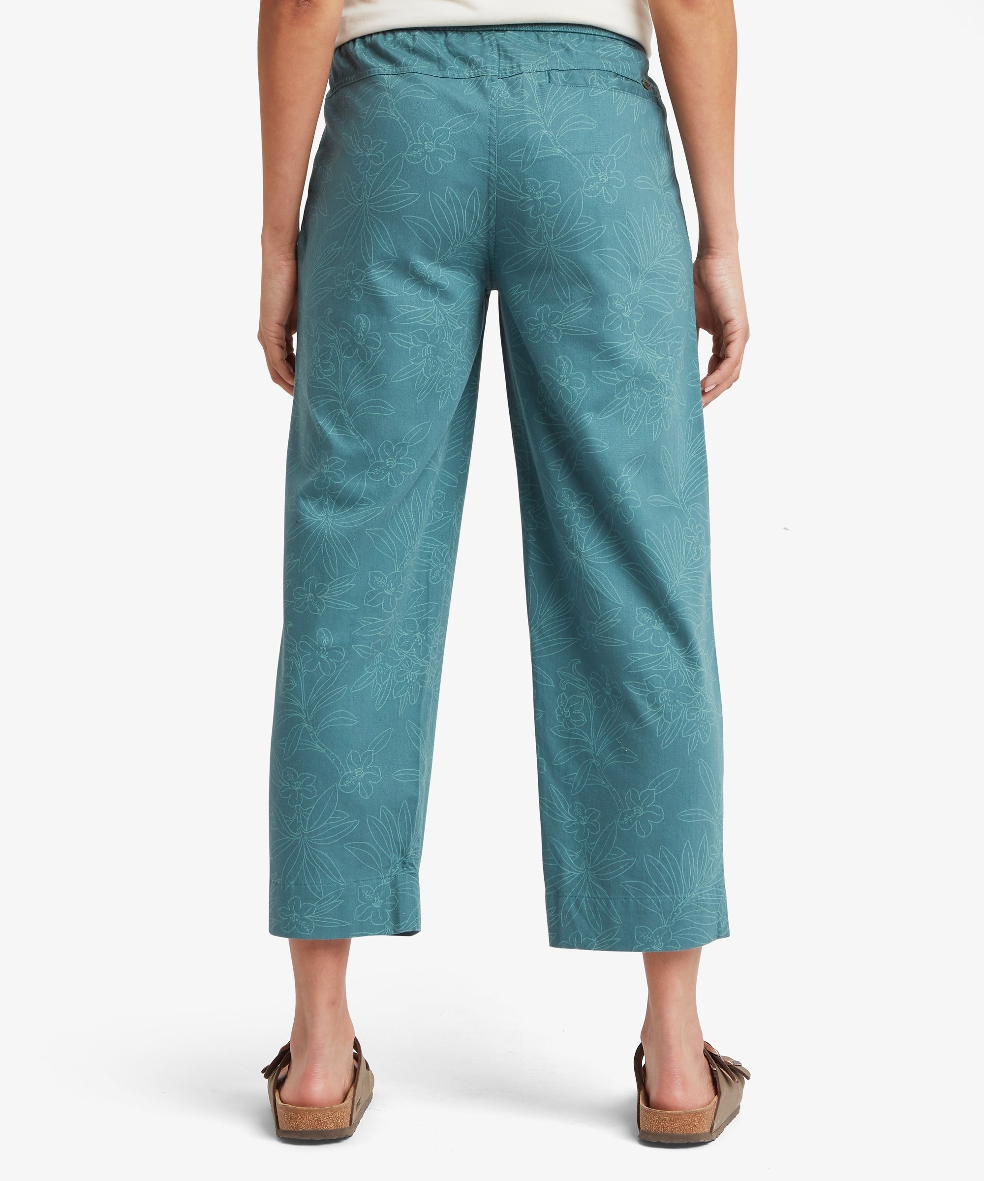 Sherpa Adventure Gear Palmo Ankle Pull-On Pants - Women's - Hydra Floral - Sherpa Adventure Gear Palmo Ankle Pull-On Pants - Women's - Hydra Floral