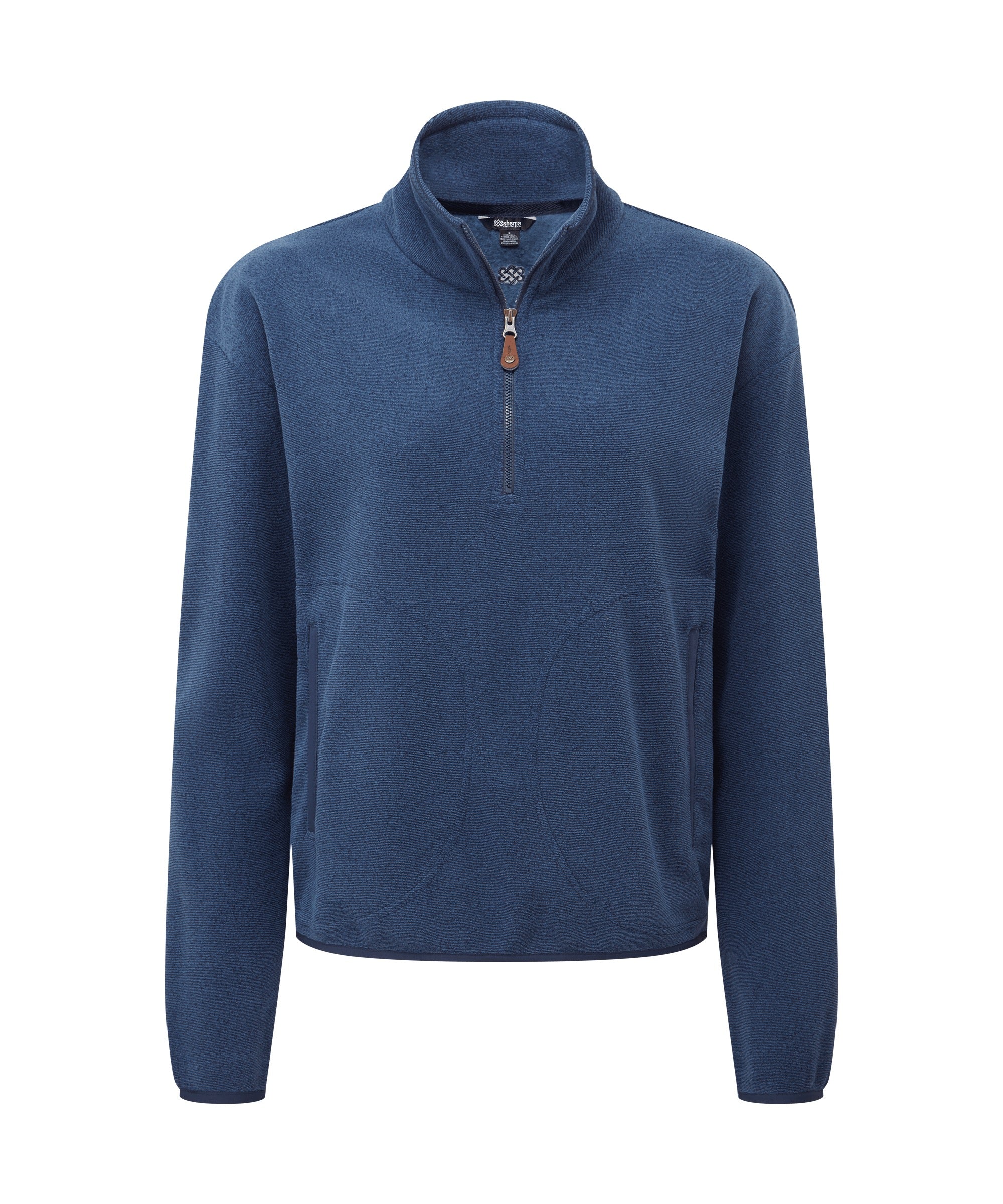 Sherpa Adventure Gear Rolpa Eco Half-Zip Pullover - Women's - Rathee Blue - Sherpa Adventure Gear Rolpa Eco Half-Zip Pullover - Women's - Rathee Blue