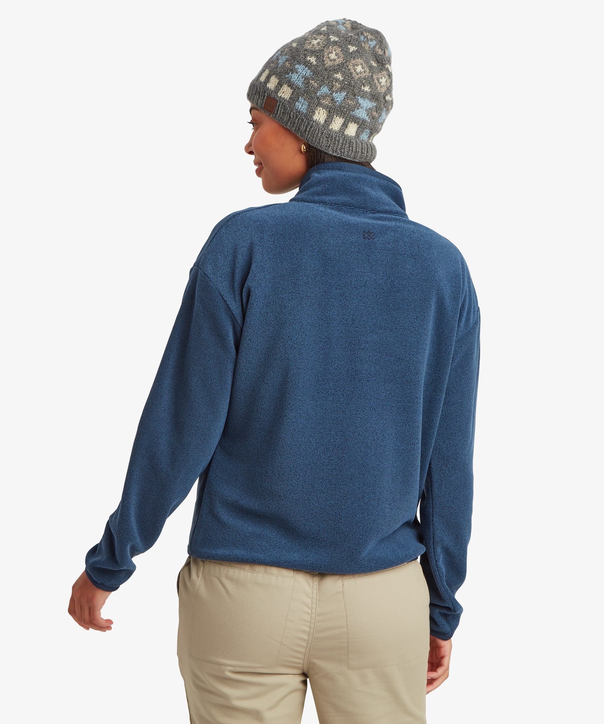Sherpa Adventure Gear Rolpa Eco Half-Zip Pullover - Women's - Rathee Blue - Sherpa Adventure Gear Rolpa Eco Half-Zip Pullover - Women's - Rathee Blue