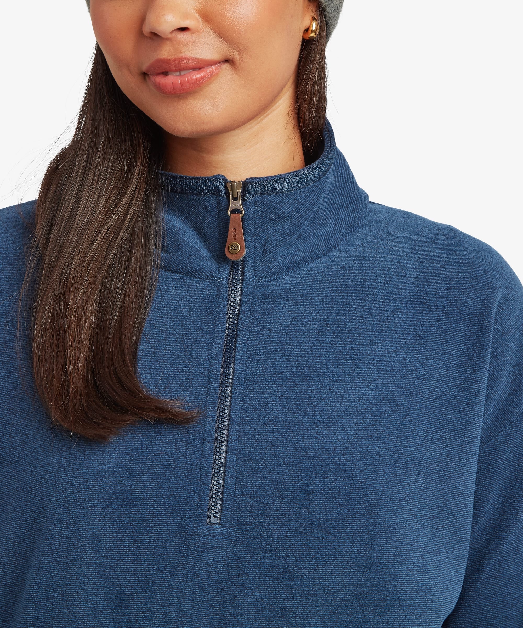 Sherpa Adventure Gear Rolpa Eco Half-Zip Pullover - Women's - Rathee Blue - Sherpa Adventure Gear Rolpa Eco Half-Zip Pullover - Women's - Rathee Blue