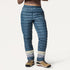 Cotopaxi Fuego Down Pants - Women's - Slate Stripes - On Body Image of color Slate Stripes