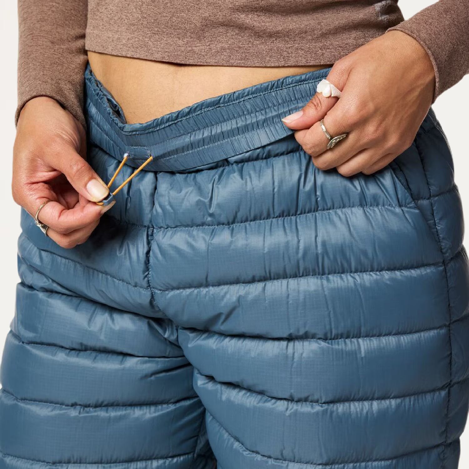 Cotopaxi Fuego Down Pants - Women's - Slate Stripes