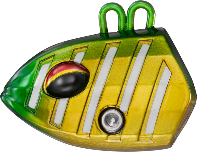 Daiwa Rhythm 40-go replacement head in green and gold Midokin Zebra