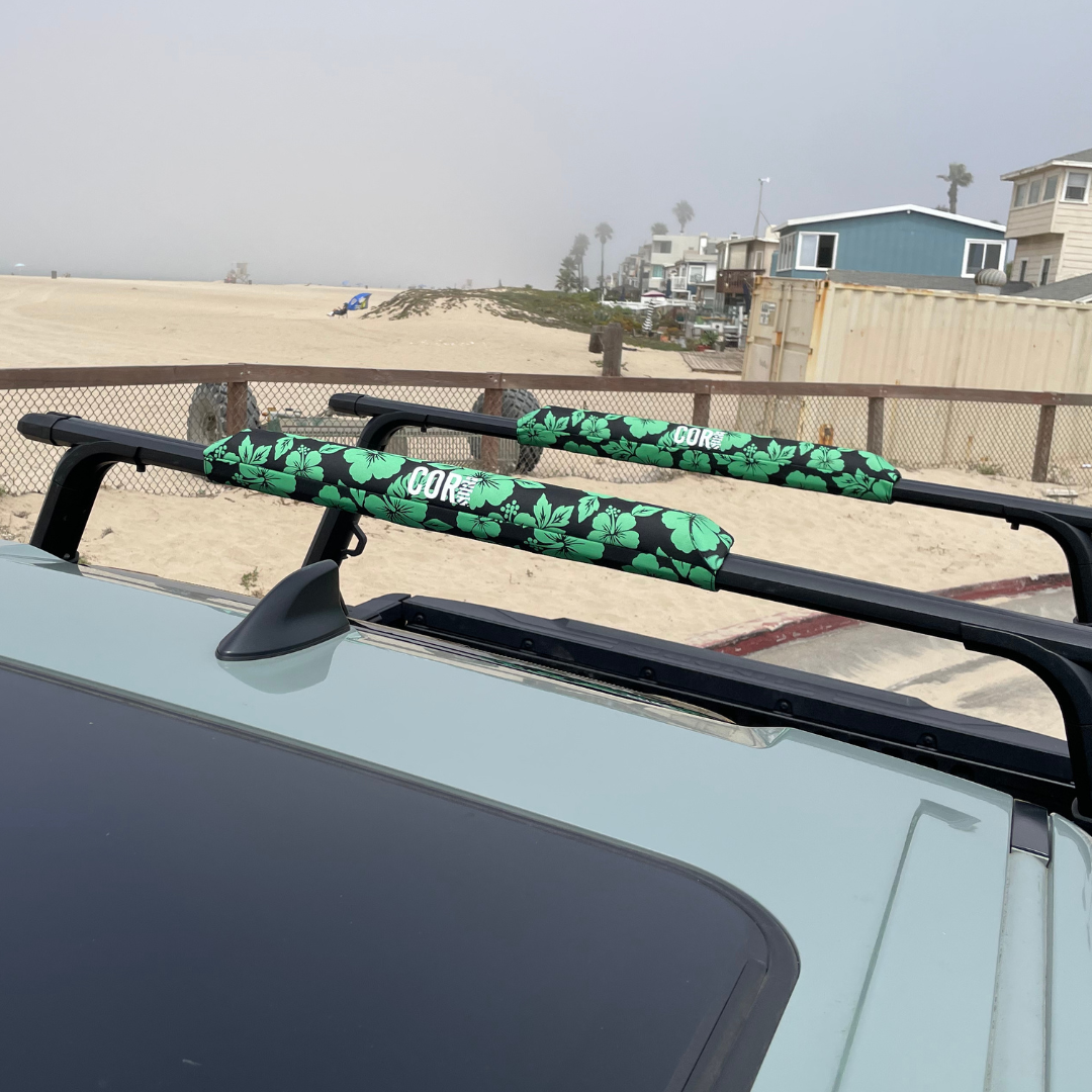 COR Surf Aero Roof Rack Pad with 10' Scratch-Resistant Tie Downs(Flat Bars) — view 5