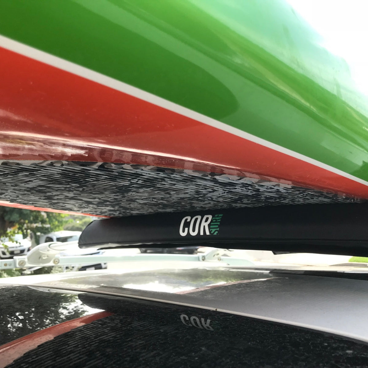 COR Surf Aero Roof Rack Pads 19" or 28" - For Large Aero Bars — view 5