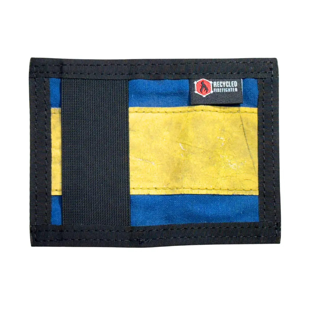 Recycled Firefighter Rookie Wallet - Bunker Gear Edition — product view 3
