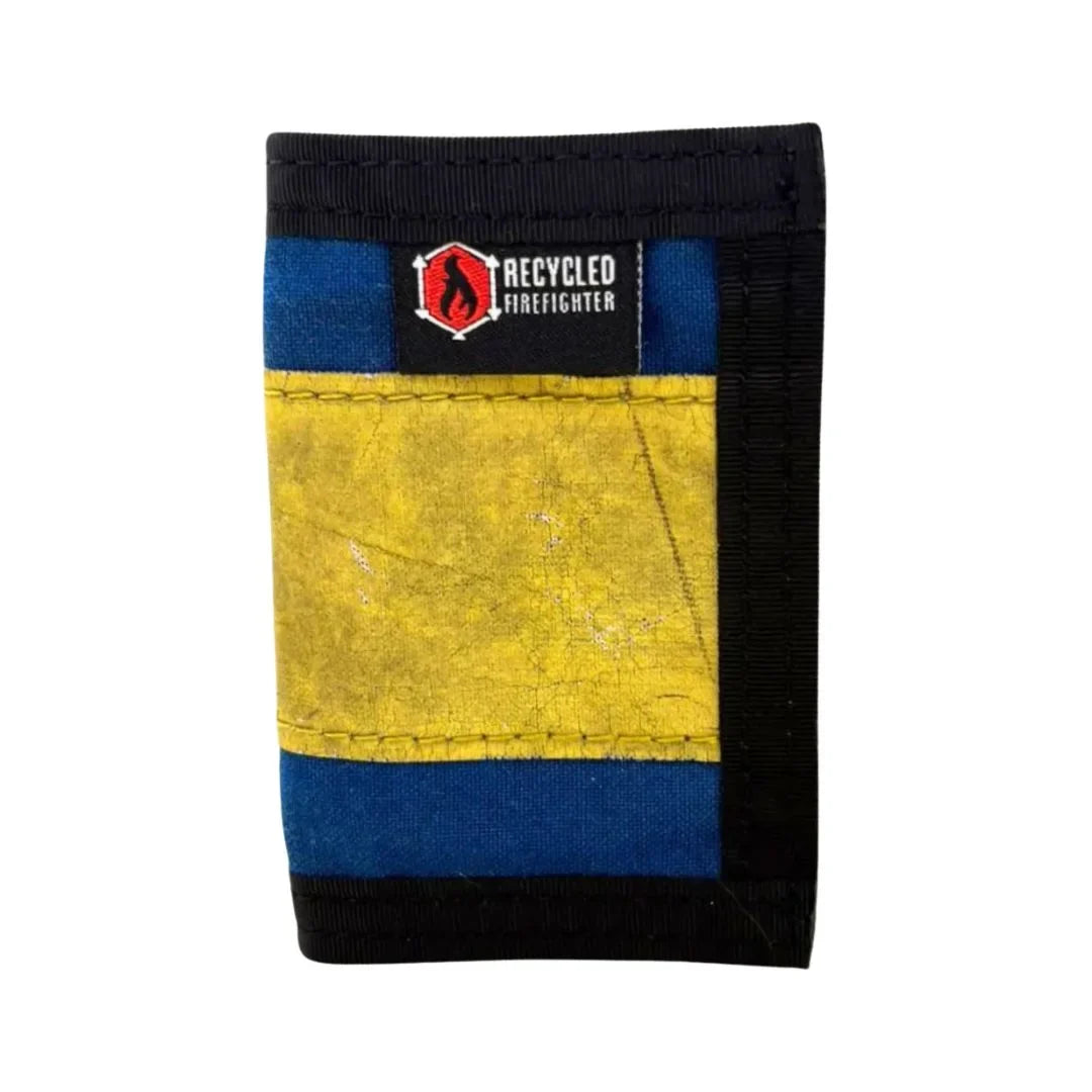 Recycled Firefighter Rookie Wallet - Bunker Gear Edition — product view 2