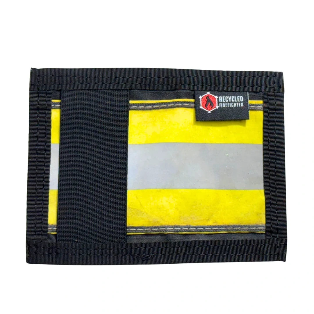 Recycled Firefighter Rookie Wallet - Bunker Gear Edition — product view 5