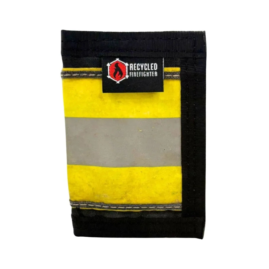 Recycled Firefighter Rookie Wallet - Bunker Gear Edition — product view 4