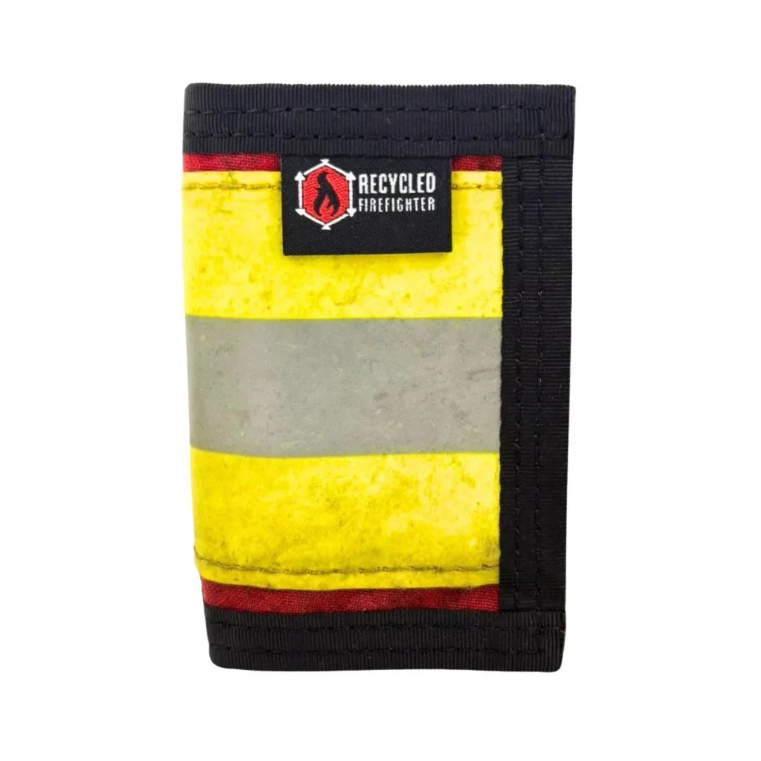 Recycled Firefighter Rookie Wallet - Bunker Gear Edition — product view 7