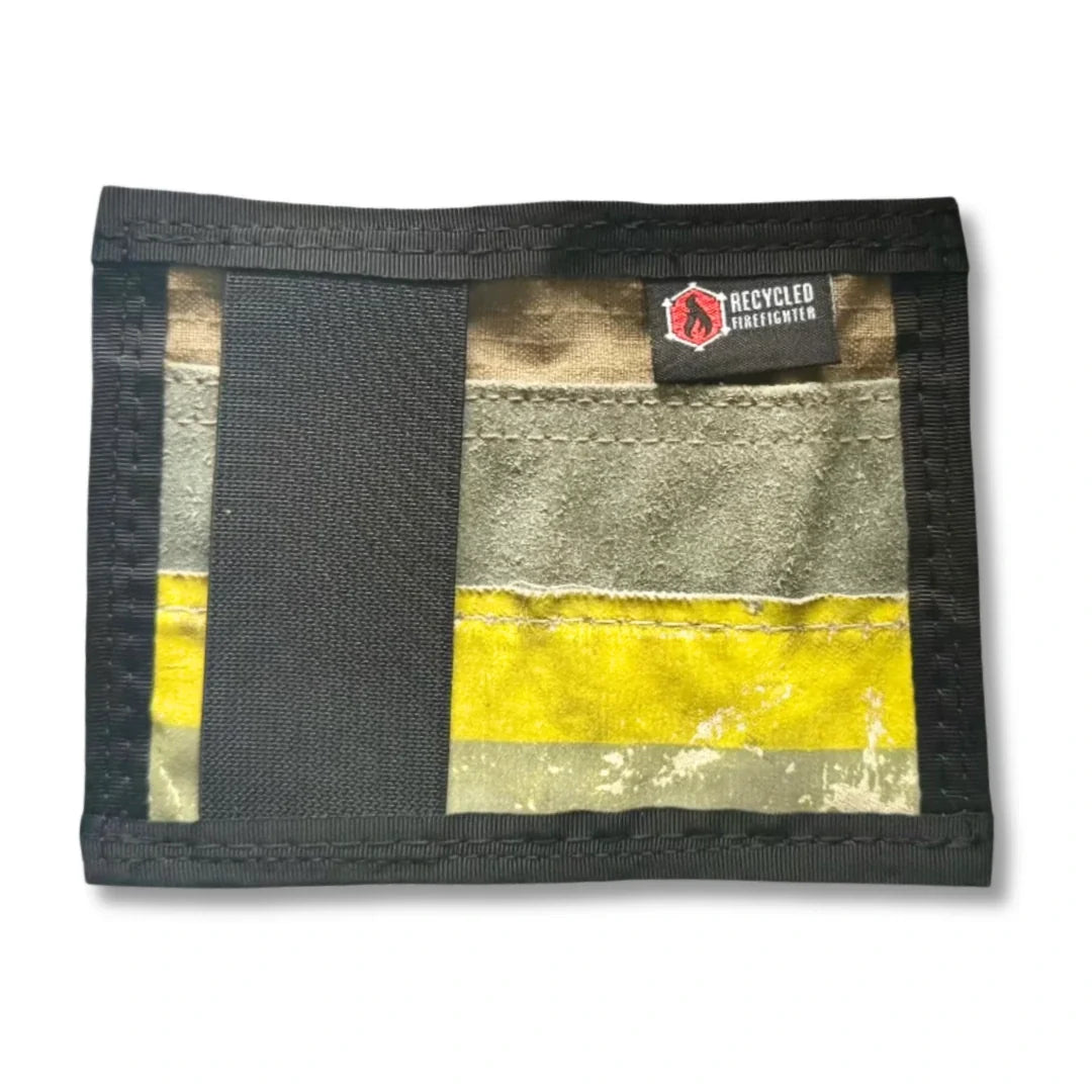 Recycled Firefighter Rookie Wallet - Bunker Gear Edition — product view 13